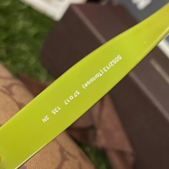 Coach Sunglasses Frames and Case Emma Tortoise Green Frame C Logos 57[]17 135 - Picture 5 of 10